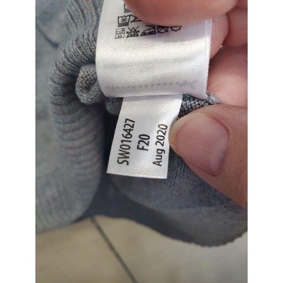 Smartwool Men's Sparwood Half Zip Sweater Gray Merino Wool Blend SW016427 Size M - Picture 7 of 7